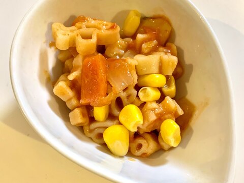 ★幼児食★野菜とマカロニのトマト煮